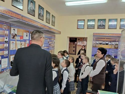 Укучылар Актаныш районындагы полиция хезмәте тарихы белән таныштылар