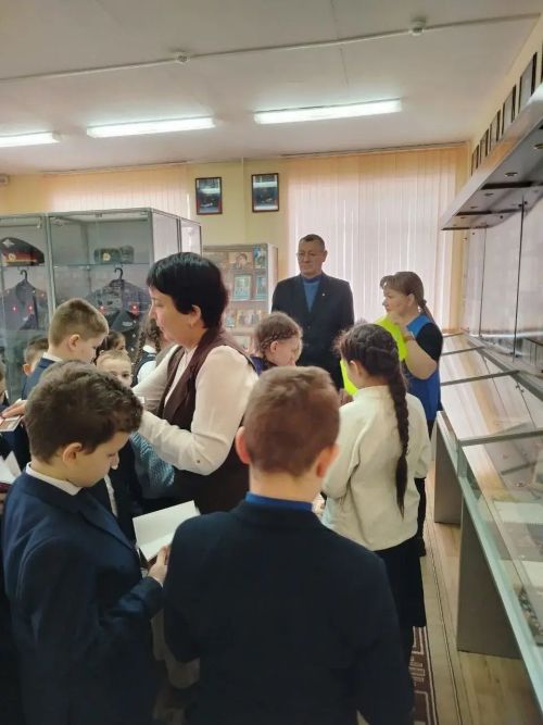Укучылар Актаныш районындагы полиция хезмәте тарихы белән таныштылар
