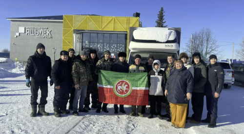 Актаныштан Курск өлкәсенә 25 нче гуманитар ярдәм юлга чыкты