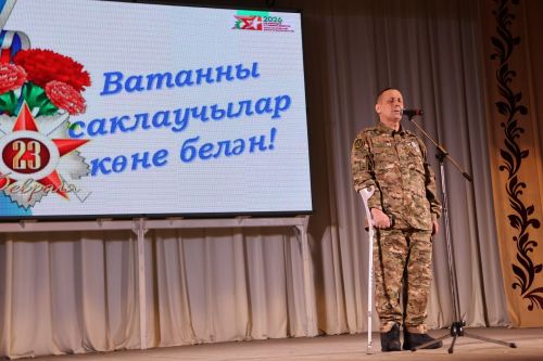 Махсус хәрби операциядә катнашучы Илсур Гизамов: Без Ватаныбызны сакларга тиеш!
