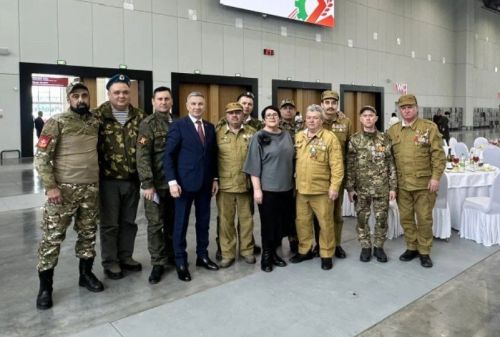 Актаныш районы делегациясе Казанда Ватанны саклаучылар көненә багышланган тантанада катнаша