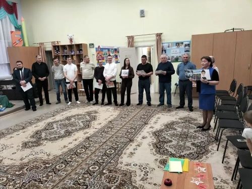 «Әти белән — хәвефсез!»: «Каенкай» балалар бакчасында Ватанны саклаучылар көнен файдалы уздырдылар