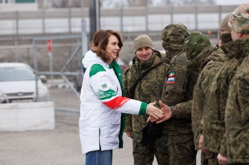 Альфия Когогина доставила очередной гуманитарный груз в зону СВО