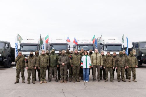 Альфия Когогина доставила очередной гуманитарный груз в зону СВО