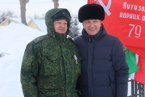 Актанышның батыр, кыю уллары һәм кызлары Ватанны саклаучылар көнендә хөрмәтләнде