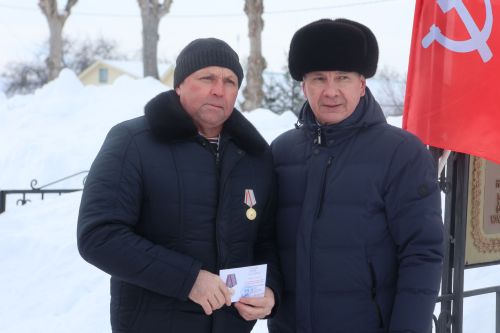 Актанышның батыр, кыю уллары һәм кызлары Ватанны саклаучылар көнендә хөрмәтләнде