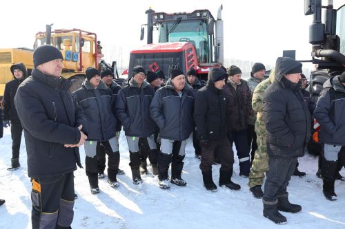 «Чишмә» агрофирмасы базасында күрсәтмә техник караулар үтте