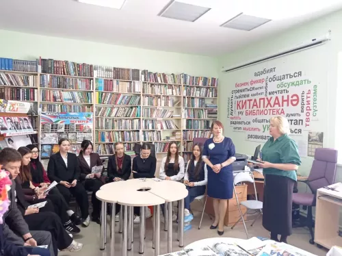Актаныш үзәк китапханәсендә юл йөрү кагыйдәләрен өйрәнүгә багышланган очрашу узды