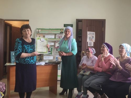 Әтәс китапханәсендә Тукайның 140 еллыгына багышланган әдәби кичә узды