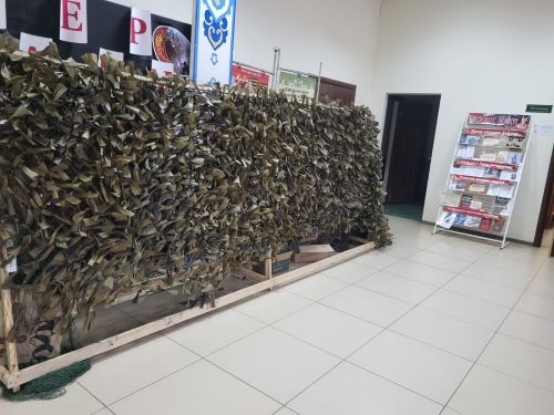 СВОдан рәхмәт сүзе: Әтәс өлкәннәре фронттагы якташларны 24 маскировка челтәре белән сөендерде