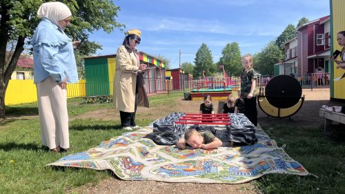 «Каенкай» балалар бакчасы базасында районкүләм «Аҗаган» хәрби-патриотик уены уза