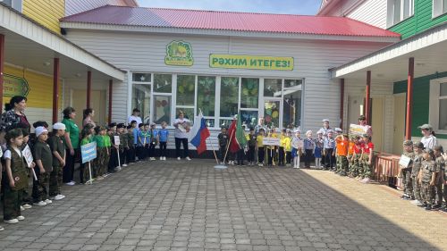 «Каенкай» балалар бакчасы базасында районкүләм «Аҗаган» хәрби-патриотик уены уза
