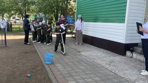 «Каенкай» балалар бакчасы базасында районкүләм «Аҗаган» хәрби-патриотик уены уза