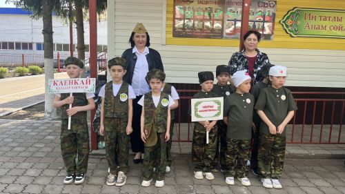 «Каенкай» балалар бакчасы базасында районкүләм «Аҗаган» хәрби-патриотик уены уза