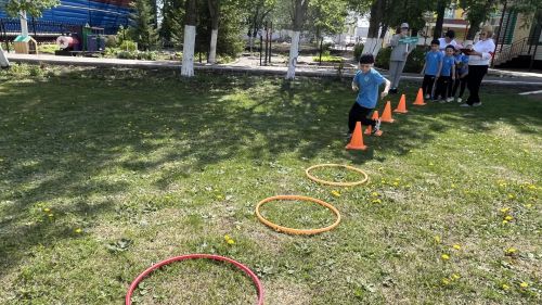 «Каенкай» балалар бакчасы базасында районкүләм «Аҗаган» хәрби-патриотик уены уза