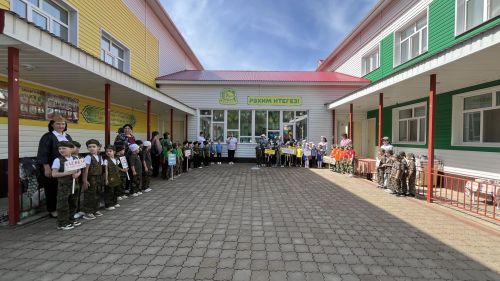 «Каенкай» балалар бакчасы базасында районкүләм «Аҗаган» хәрби-патриотик уены уза