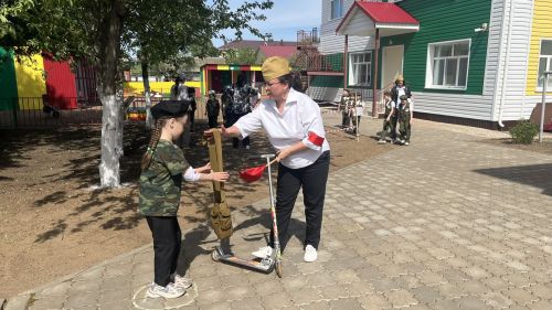 «Каенкай» балалар бакчасы базасында районкүләм «Аҗаган» хәрби-патриотик уены уза