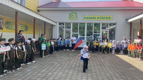 «Каенкай» балалар бакчасы базасында районкүләм «Аҗаган» хәрби-патриотик уены уза