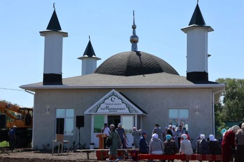 Әҗәкүл авылында районыбызның 58нче мәчете үз ишекләрен ачты