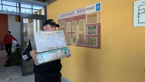 Актаныш 30 нчы гуманитар йөген Донецк юнәлешенә озатты