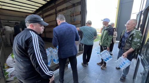 Актаныш 30 нчы гуманитар йөген Донецк юнәлешенә озатты