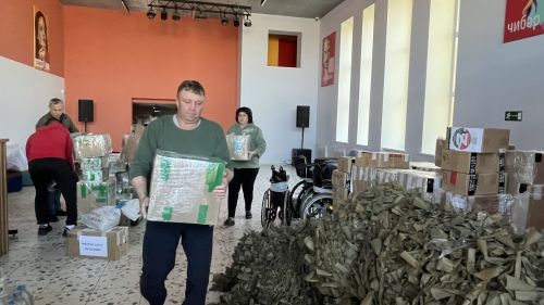 Актаныш 30 нчы гуманитар йөген Донецк юнәлешенә озатты