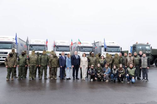 Альфия Когогина доставила очередной гуманитарный груз в зону СВО