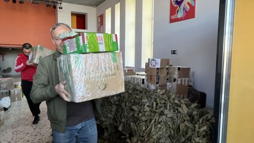 Актаныш 30 нчы гуманитар йөген Донецк юнәлешенә озатты