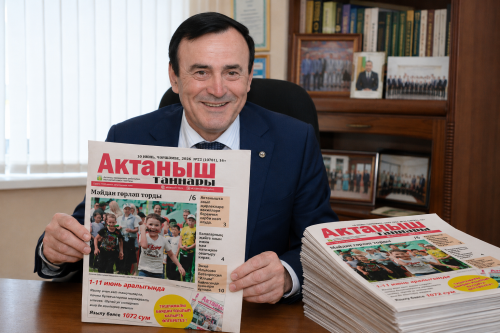 Казандагы Актаныш якташлар җәмгыяте җитәкчесе Вәсим Вахитов мөмкинлеге чикләнгәннәрне “Актаныш таңнары” газетасына яздырды
