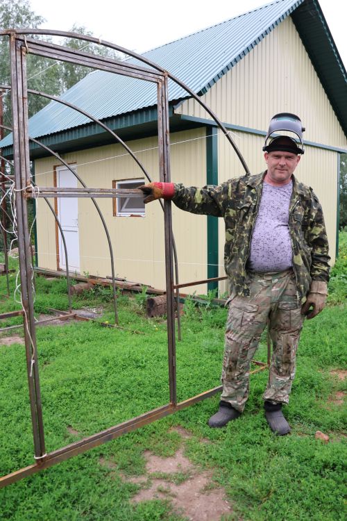 Махсус хәрби операция ветераны социаль контракт ярдәмендә яңа эшен башлаган