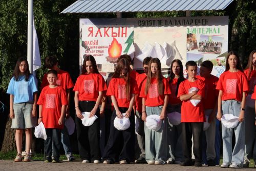 «Бүләк» лагерында дүртенче смена ачылышыннан фоторепортаж