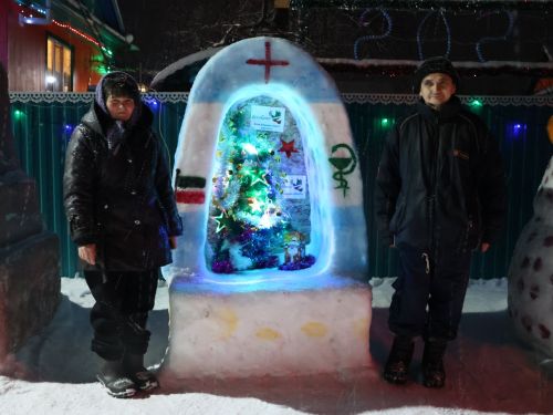 Авыл җирлекләренең Яңа елга бизәлеше
