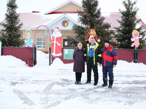 Авыл җирлекләренең Яңа елга бизәлеше