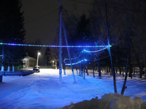 Авыл җирлекләренең Яңа елга бизәлеше