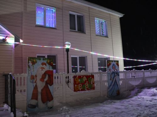Авыл җирлекләренең Яңа елга бизәлеше