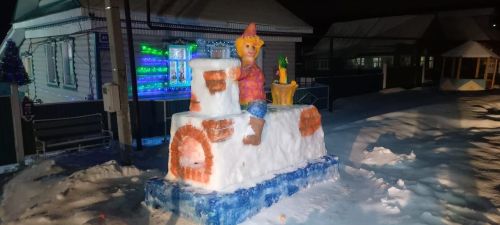 Авыл җирлекләренең Яңа елга бизәлеше