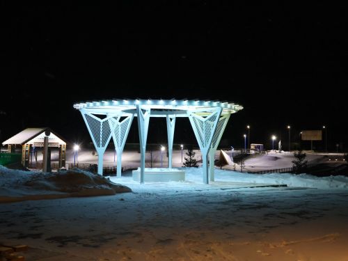 Авыл җирлекләренең Яңа елга бизәлеше