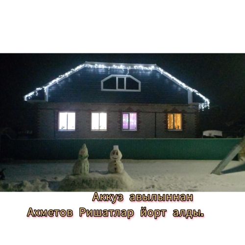 Авыл җирлекләренең Яңа елга бизәлеше
