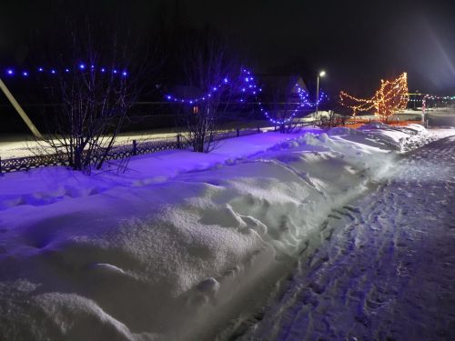 Авыл җирлекләренең Яңа елга бизәлеше