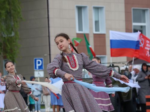 Бөек Җиңүгә 79 ел: Актанышта "Хәтер кайтавазы" бәйрәм тантанасыннан фоторепортаж