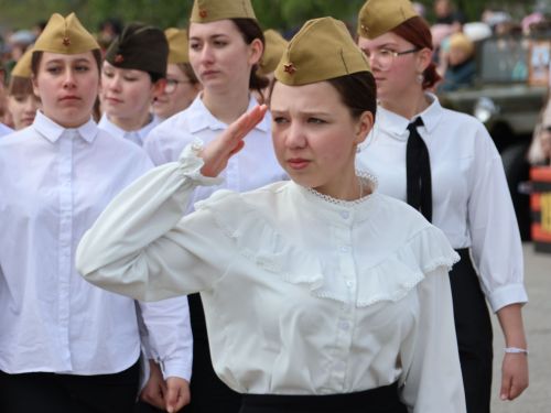 Бөек Җиңүгә 79 ел: Актанышта "Хәтер кайтавазы" бәйрәм тантанасыннан фоторепортаж