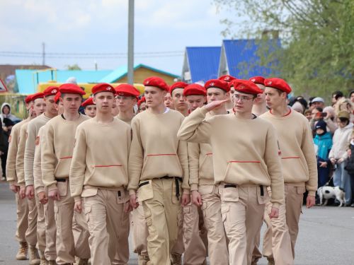 Бөек Җиңүгә 79 ел: Актанышта "Хәтер кайтавазы" бәйрәм тантанасыннан фоторепортаж