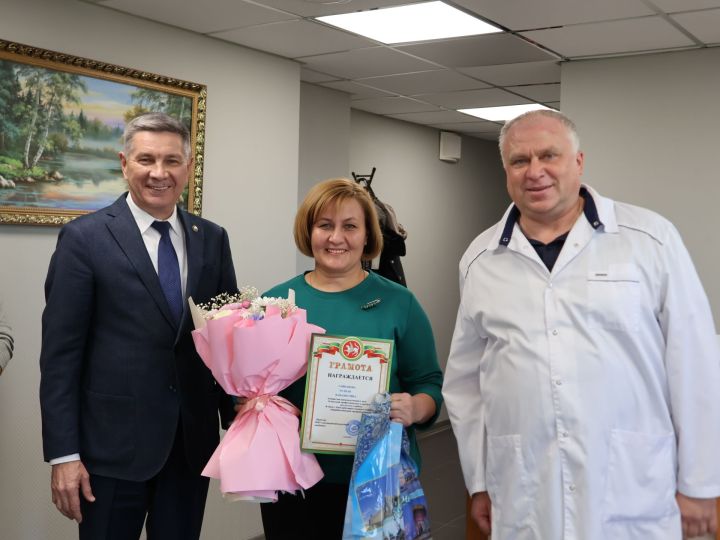 Актаныш сөт комбинаты уңганнарын хөрмәтләделәр