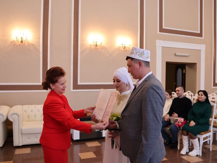 Гаилә елында беренче никах!