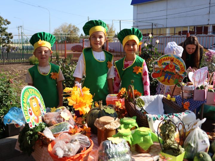 Актанышта көзге ярминкәләр сезонын «Каенкай» балалар бакчасы ачып җибәрде
