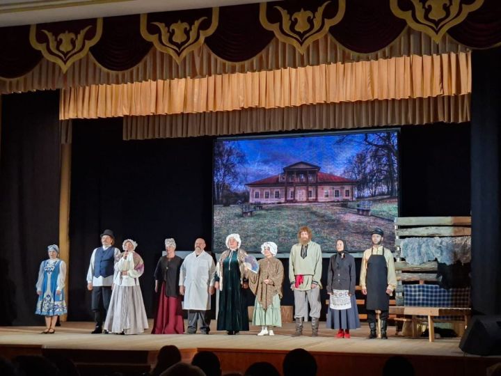 Актаныш муниципаль драма һәм комедия театры яңа сезонны «Муму» спектакле белән башлады