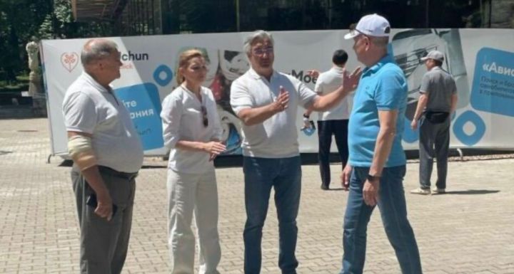 Иртәгә Үзәк Азия Сабан туен оештырачак актанышлылар белән Васил Шәйхразыев очрашты