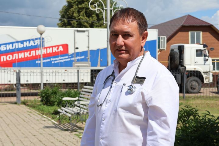 Пучыда мобиль поликлиника эшли: авыл халкы өчен зур мөмкинлек